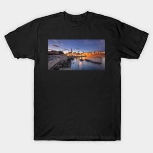 Monopoli , Italy at night T-Shirt